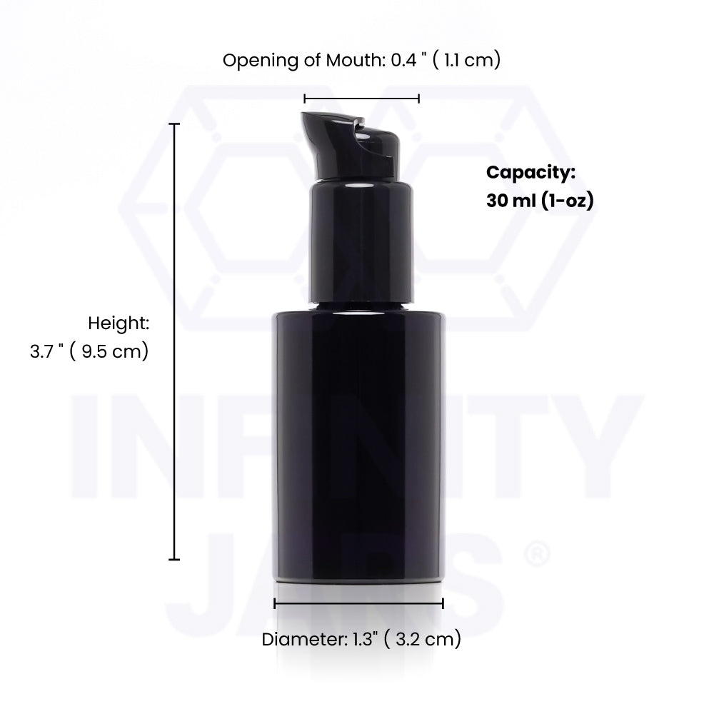 30 ML Glass Lotion Pump Bottle