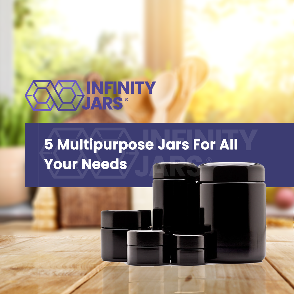 5 Jar Screw Top Gift Pack (5 ML-250 ML Sizes)