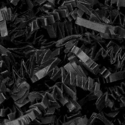 Black crinkle paper color and texture