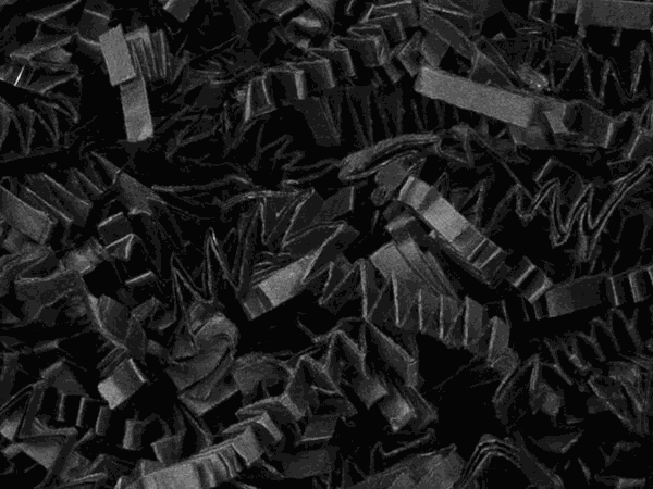Black crinkle paper color and texture