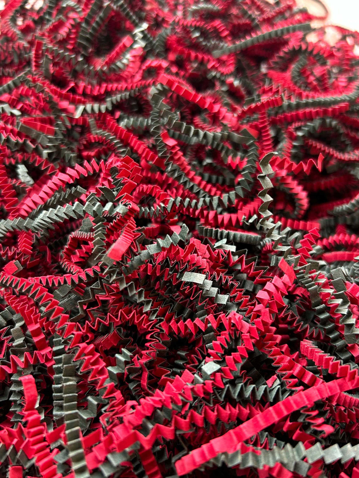 Christmas crinkle paper color mix