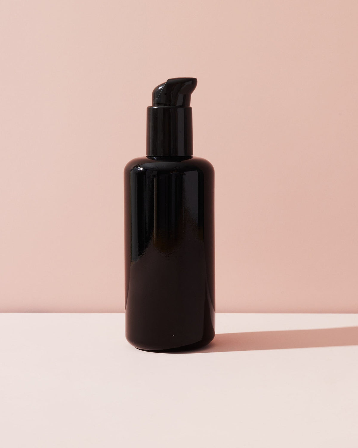 6.7 oz / 200 mL Black UV Glass Pump Bottles