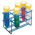 Coated Wire Tube Rack — 25–30 mm / 50 mL Tubes, 8 Place