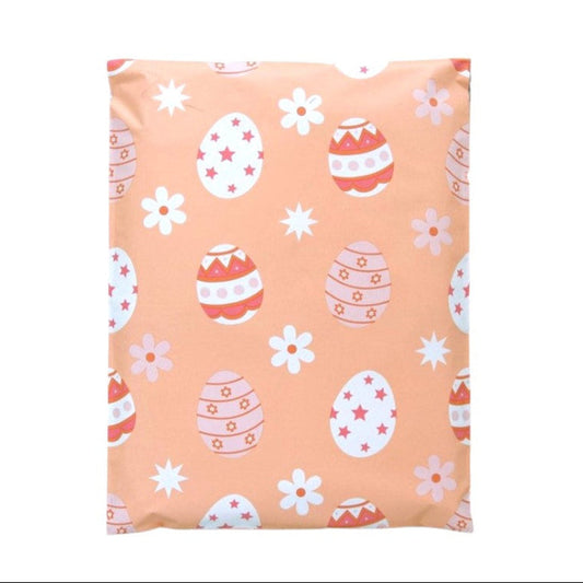 Easter egg 14 by 17 inch poly mailers