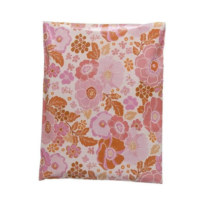 Fall floral 10 by 13 inch poly mailers