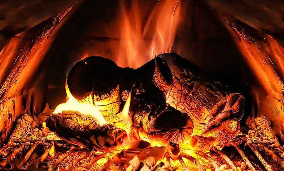 Fireplace fragrance oil