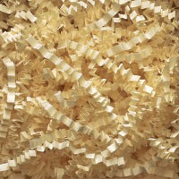 French vanilla crinkle paper color and texture