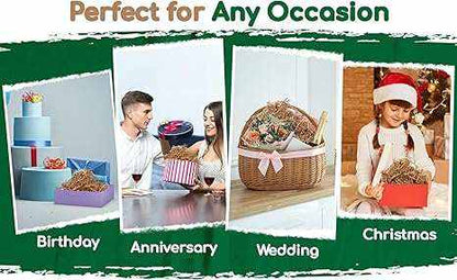 French vanilla crinkle paper occasion presentation