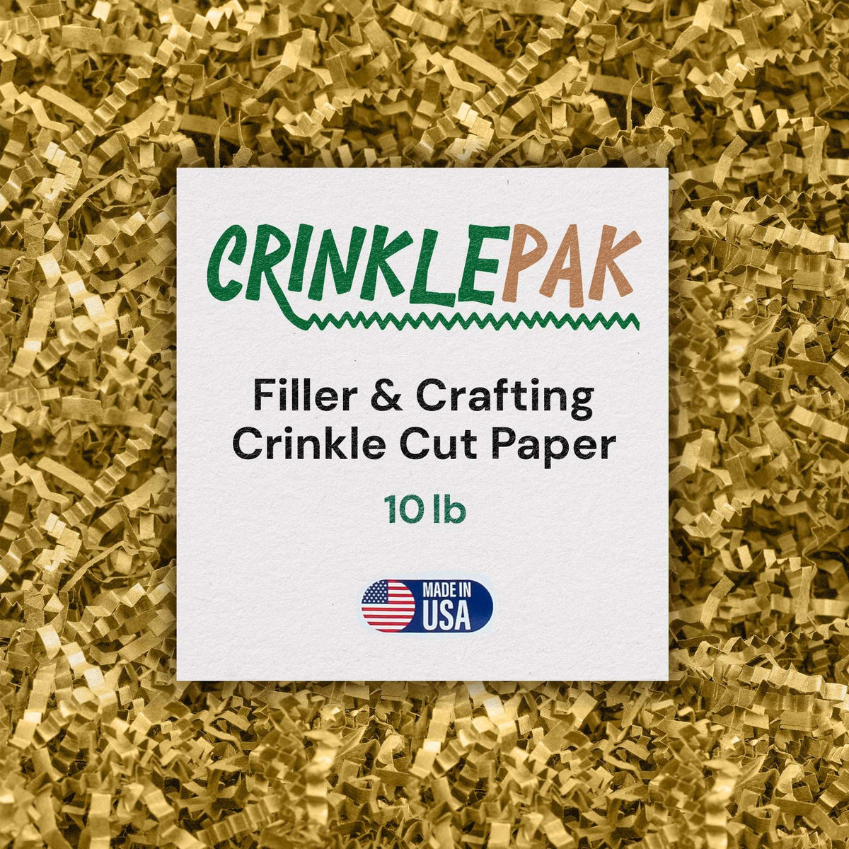 French vanilla crinkle paper, 10 lb
