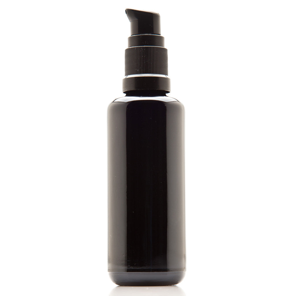 50 ML Glass Push Pump Bottle