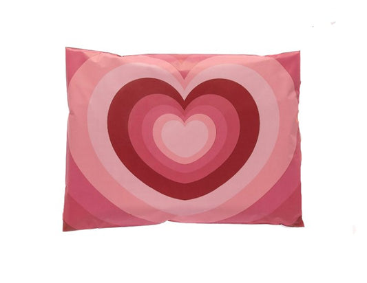Heart 10 by 13 inch poly mailers