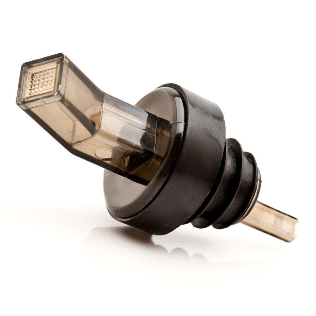 1 L Square Glass Bottle with Oil Spout