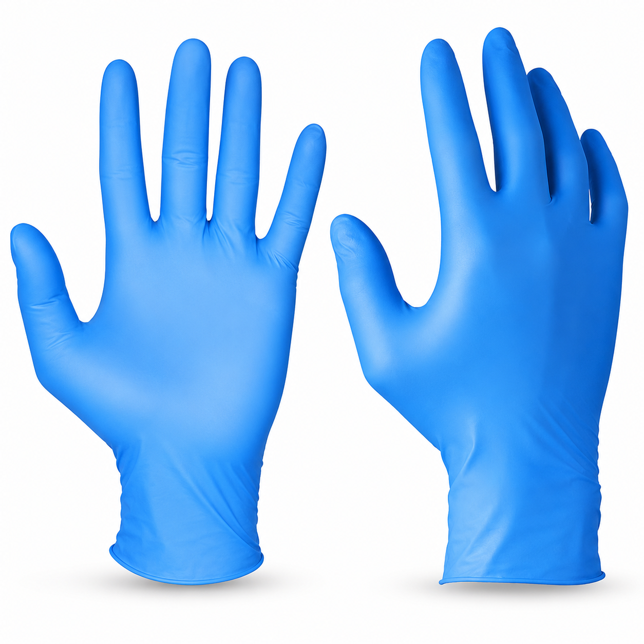 Large latex-free nitrile gloves 100 pack
