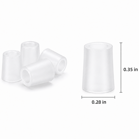 Luer lock syringe adapters for perfume decanting