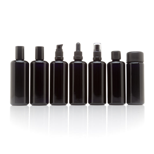 100 ML Seven Glass Bottle Cosmetic Collection