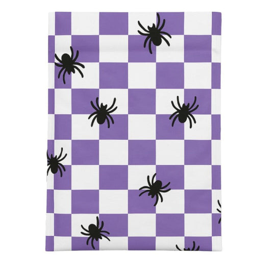 Purple spider Halloween 10 by 13 inch poly mailers