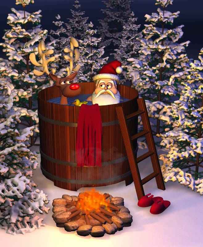 Santa's Hot Tub fragrance oil secondary product image