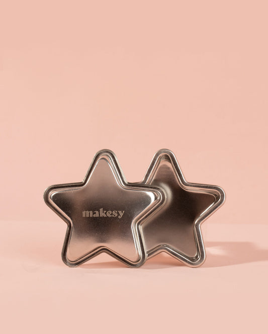 Stainless steel star bath bomb mold