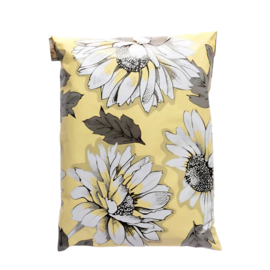 Sunflower 10 by 13 inch poly mailers