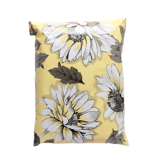 Sunflower 6 by 9 inch poly mailers