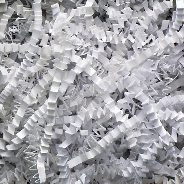 White crinkle paper color and texture